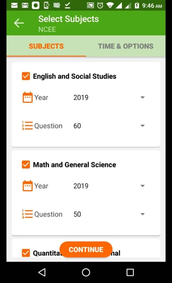 National Common Entrance CBT | Indus Appstore | Screenshot