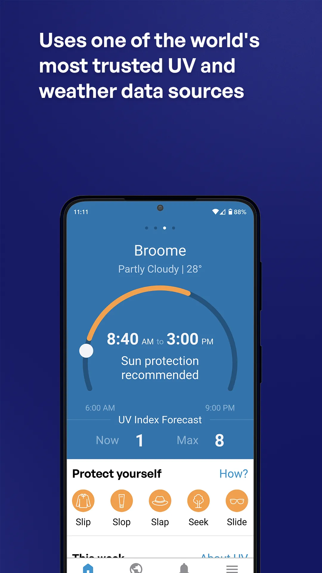 SunSmart Global UV | Indus Appstore | Screenshot