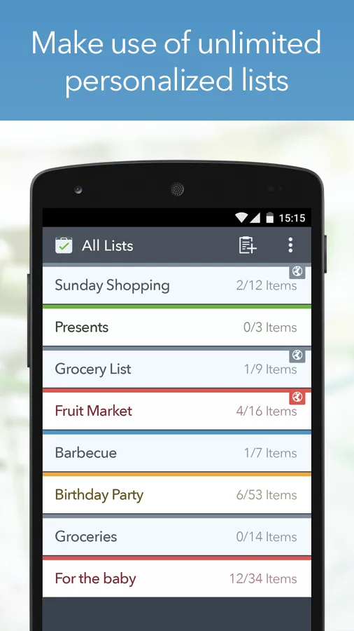 MyGrocery: Shared Grocery List | Indus Appstore | Screenshot