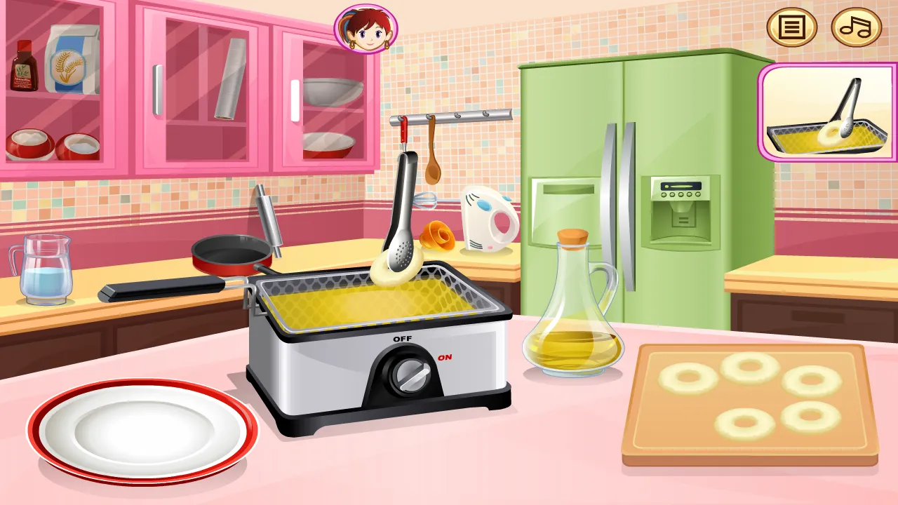 Sara's Cooking Class Donuts | Indus Appstore | Screenshot