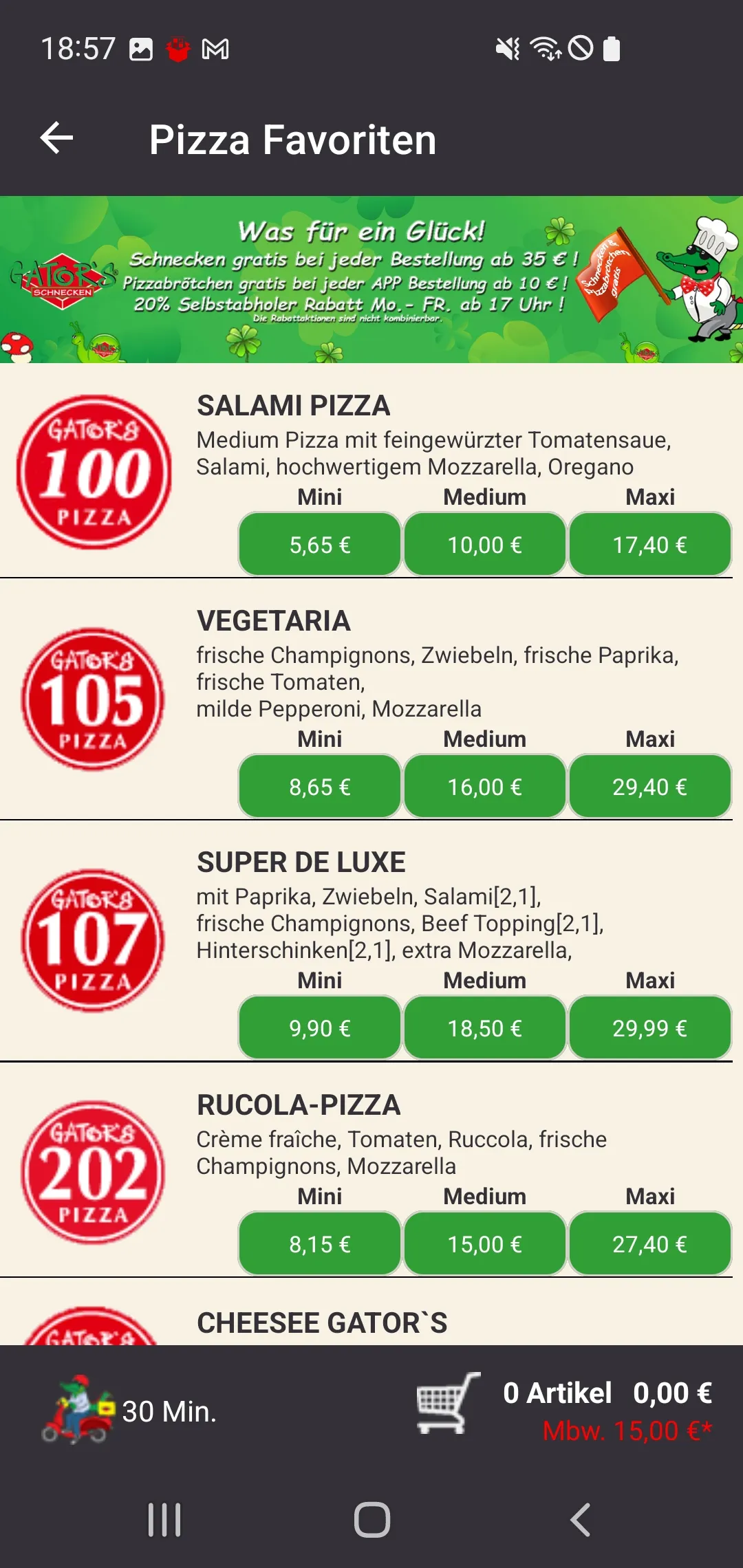 Gators Pizza | Indus Appstore | Screenshot