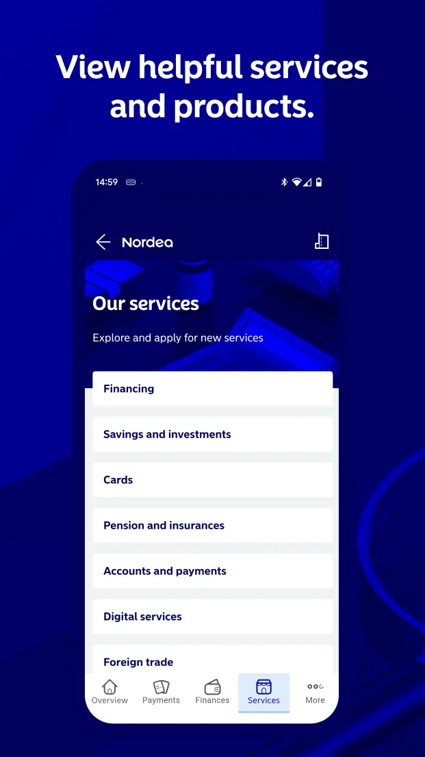 Nordea Business FI | Indus Appstore | Screenshot