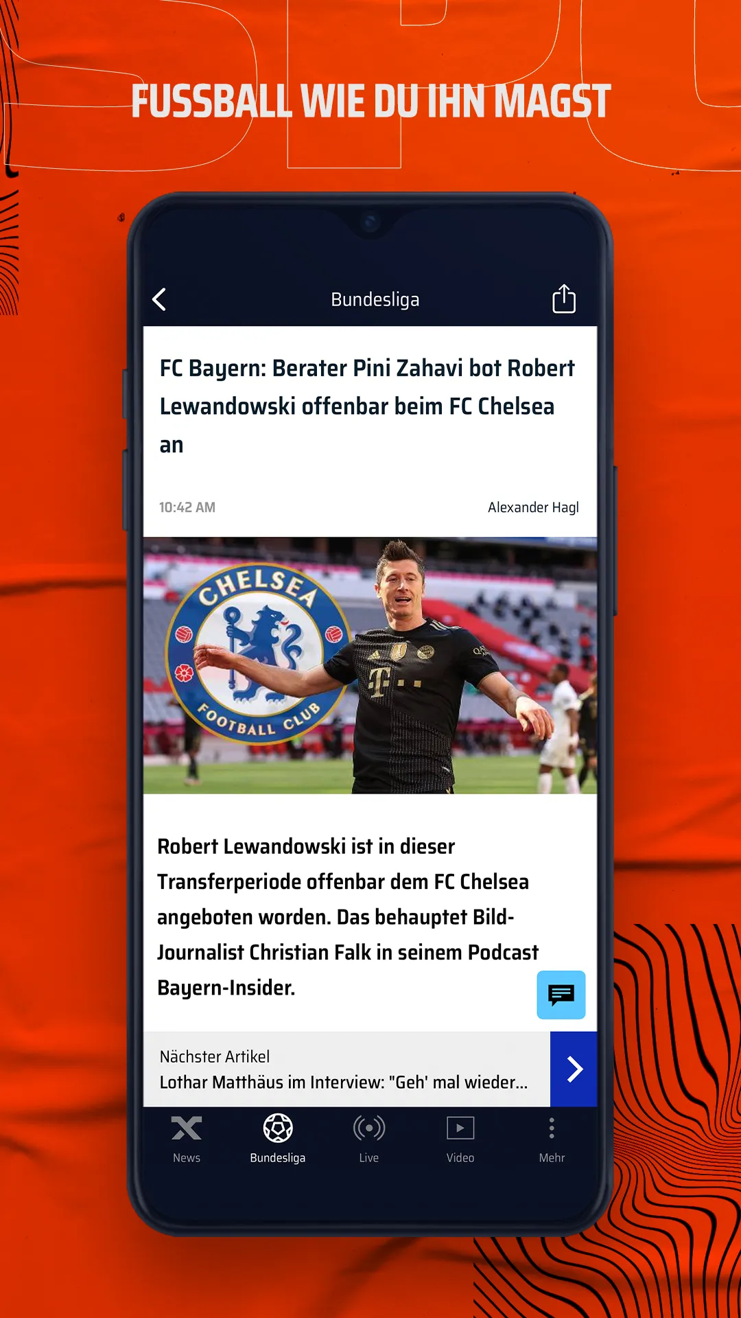 SPOX: Sport, News, Live, Video | Indus Appstore | Screenshot