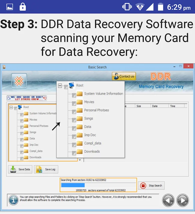 Memory Card Recovery & Repair  | Indus Appstore | Screenshot