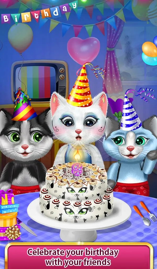 Kitty Birthday Party Games | Indus Appstore | Screenshot