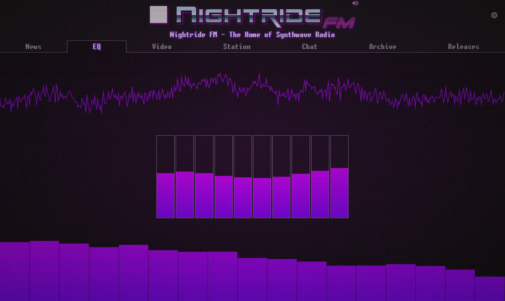 Nightride FM - Synthwave Radio | Indus Appstore | Screenshot