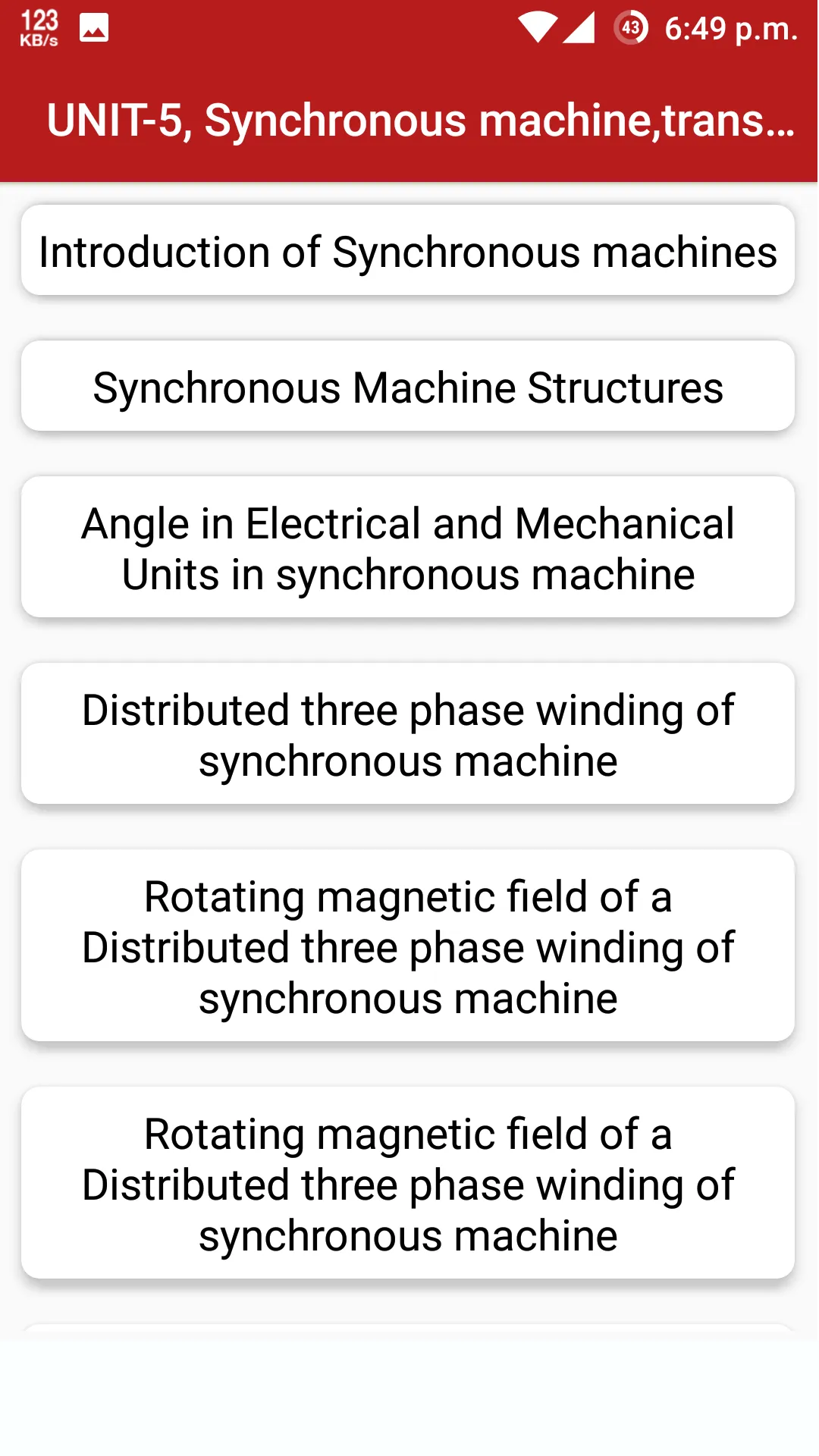 Power System Analysis | Indus Appstore | Screenshot