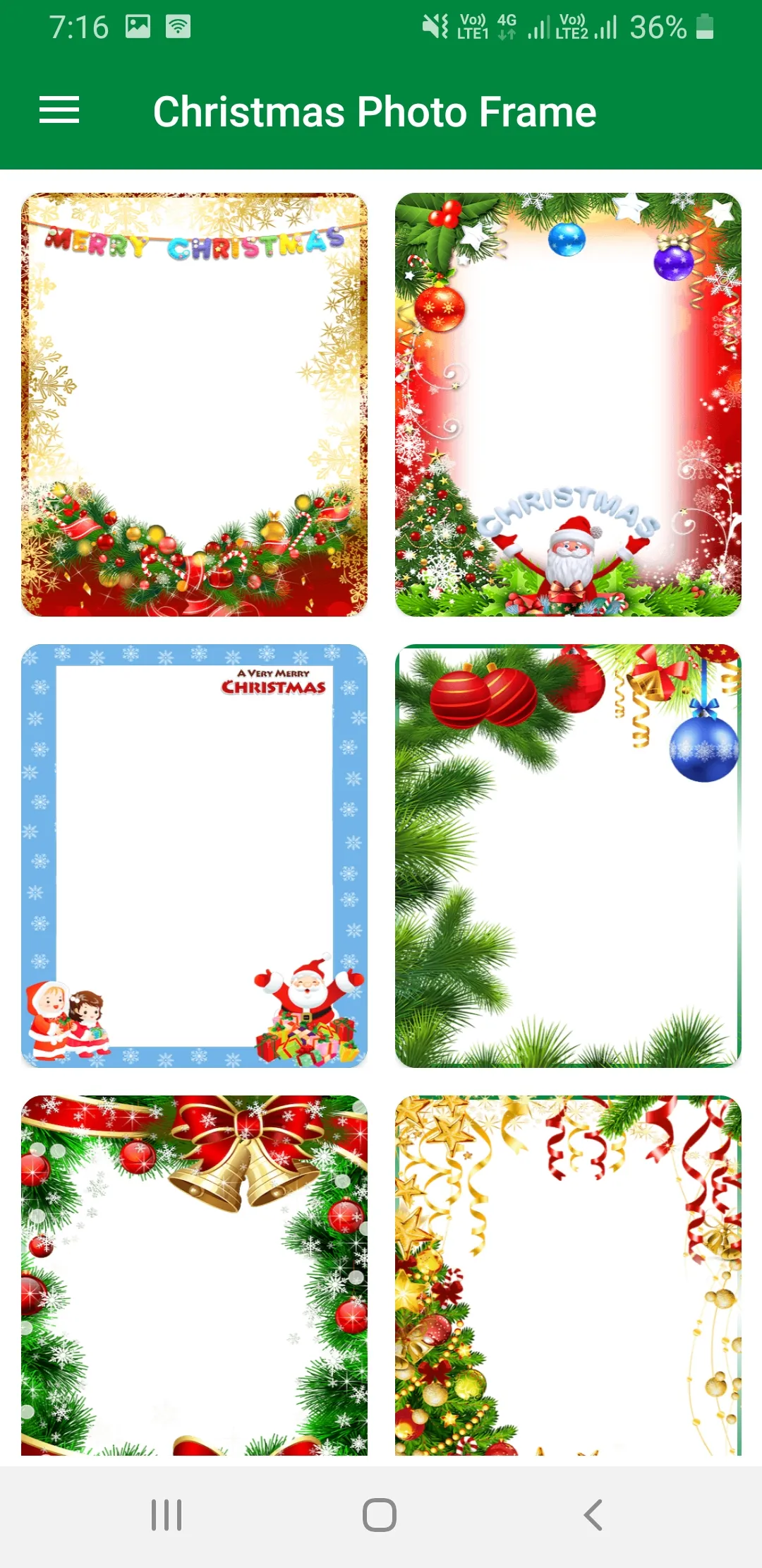 Christmas Photo Frame 2022 | Indus Appstore | Screenshot