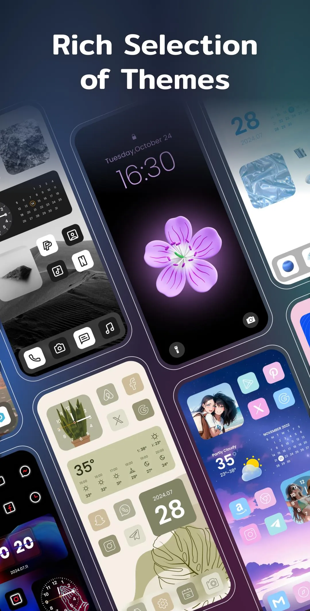 Color Widgets, Theme: iWidgets | Indus Appstore | Screenshot