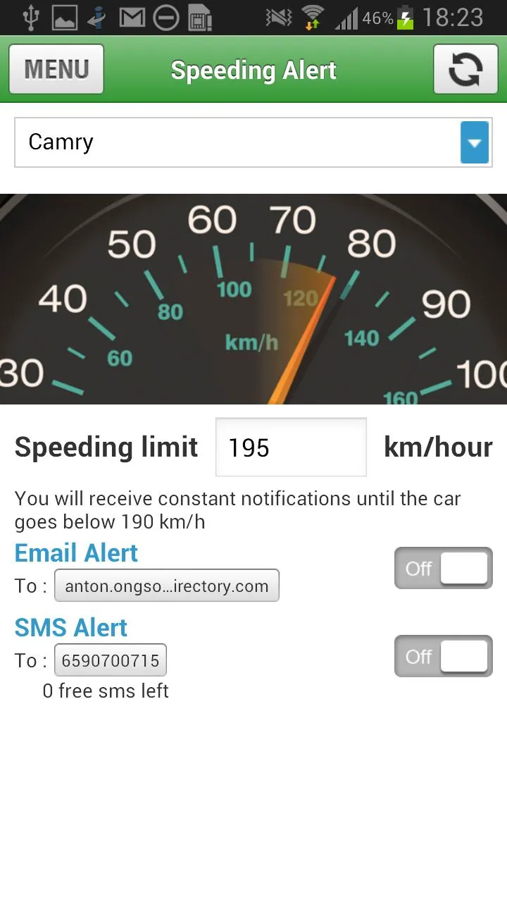 GPS Car Track (SilentCarAlarm) | Indus Appstore | Screenshot