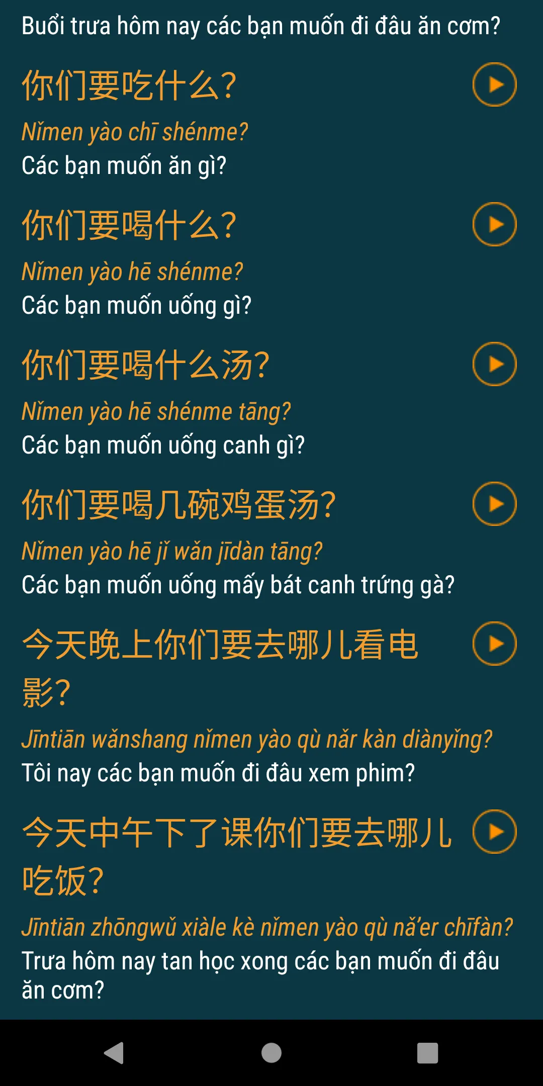 3000 câu hội tho��ại tiếng Trung | Indus Appstore | Screenshot