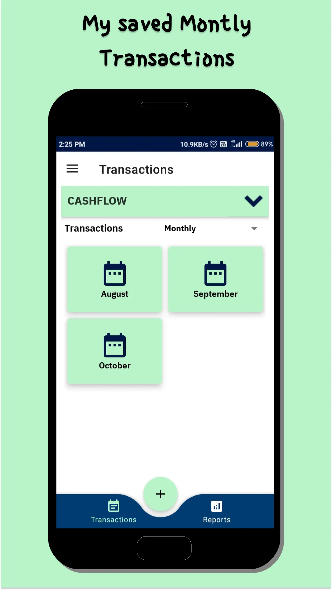 Personal Money Manager:Monthly | Indus Appstore | Screenshot