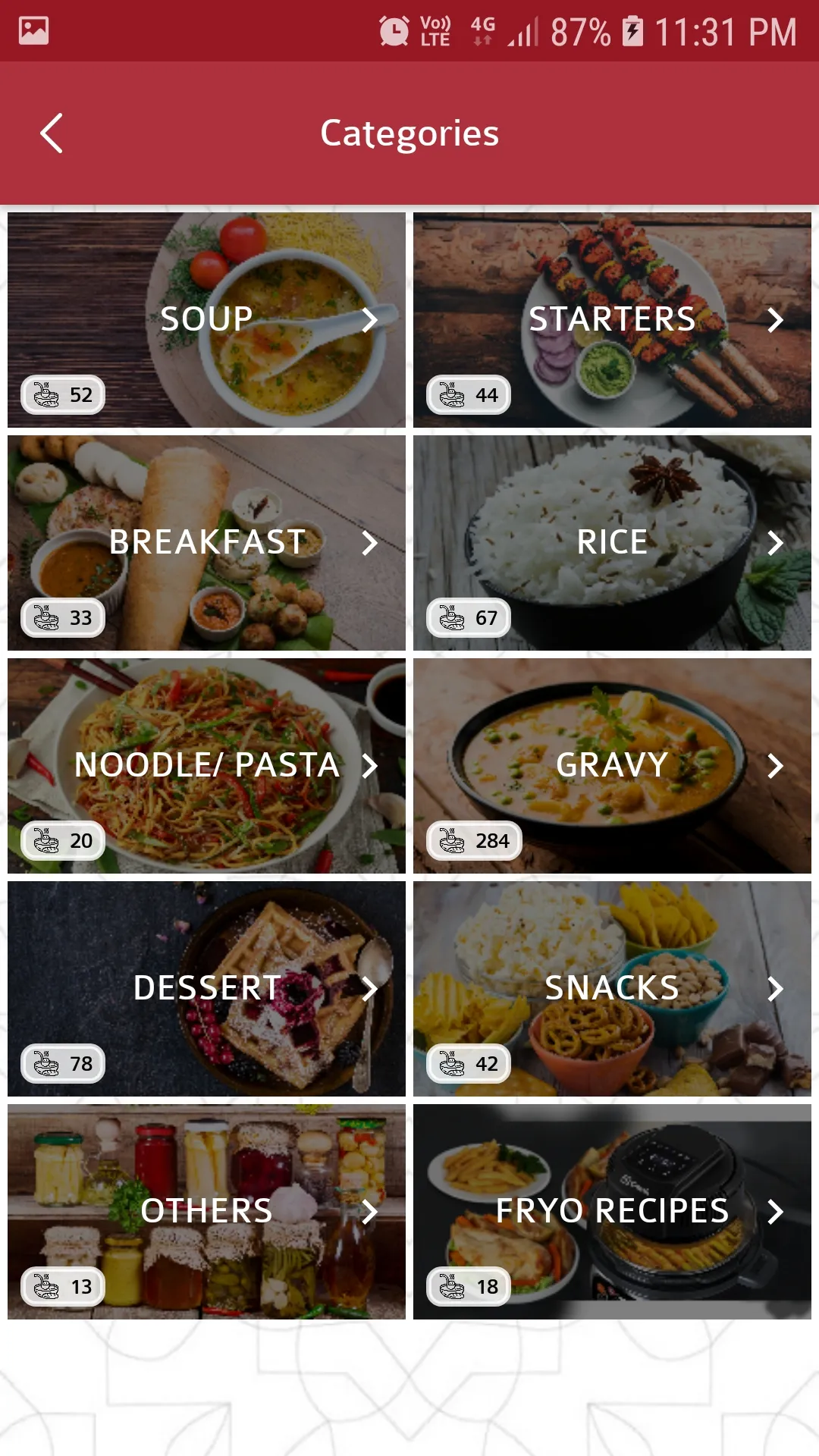 Geek Recipes | Indus Appstore | Screenshot