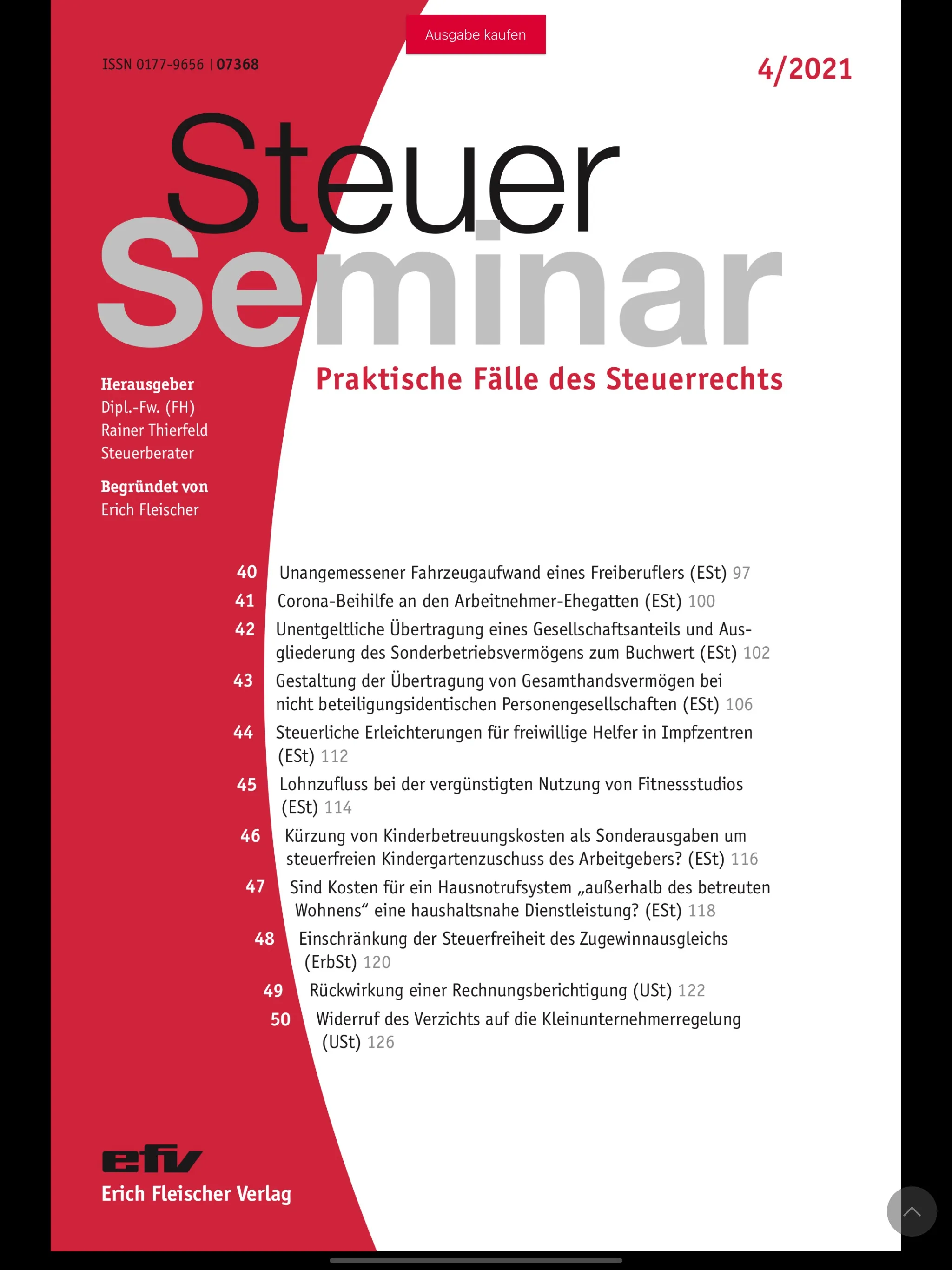 Steuer-Seminar | Indus Appstore | Screenshot