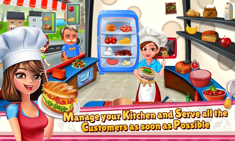 Cooking Chef Emmy's Restaurant | Indus Appstore | Screenshot