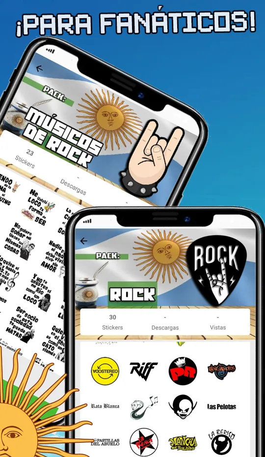 Argentine Stickers | Indus Appstore | Screenshot