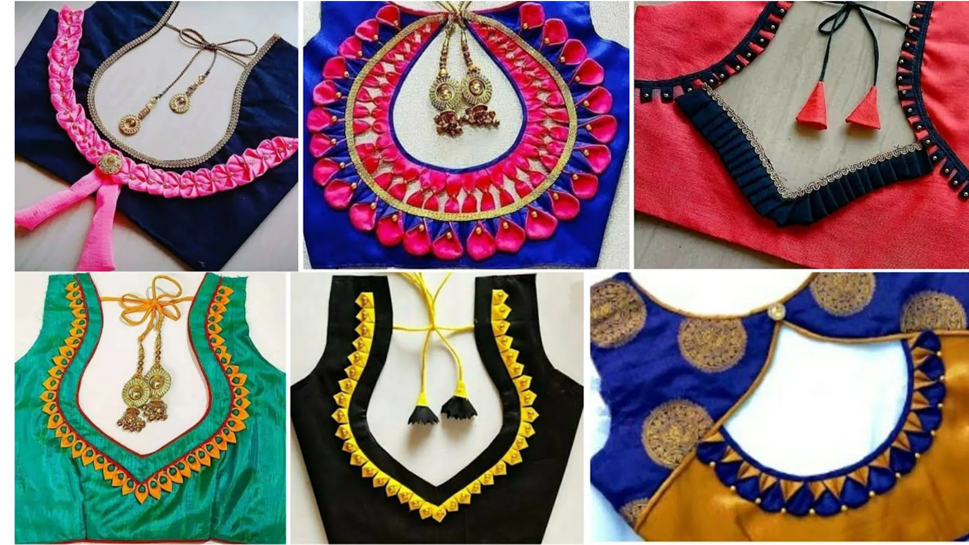 Saree Blouse Neck Designs | Indus Appstore | Screenshot