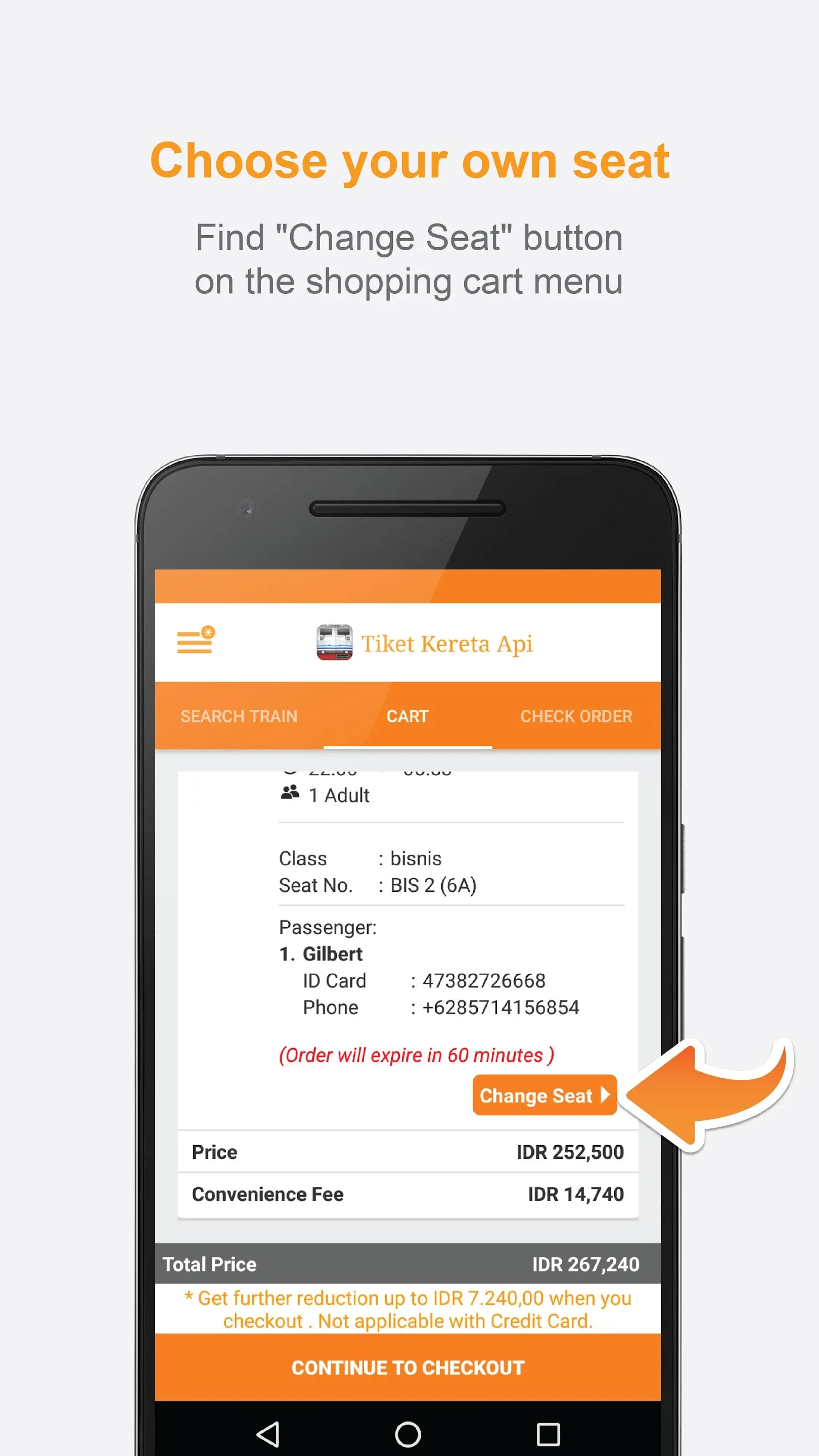 Tiket Kereta Api - Tiket KAI | Indus Appstore | Screenshot