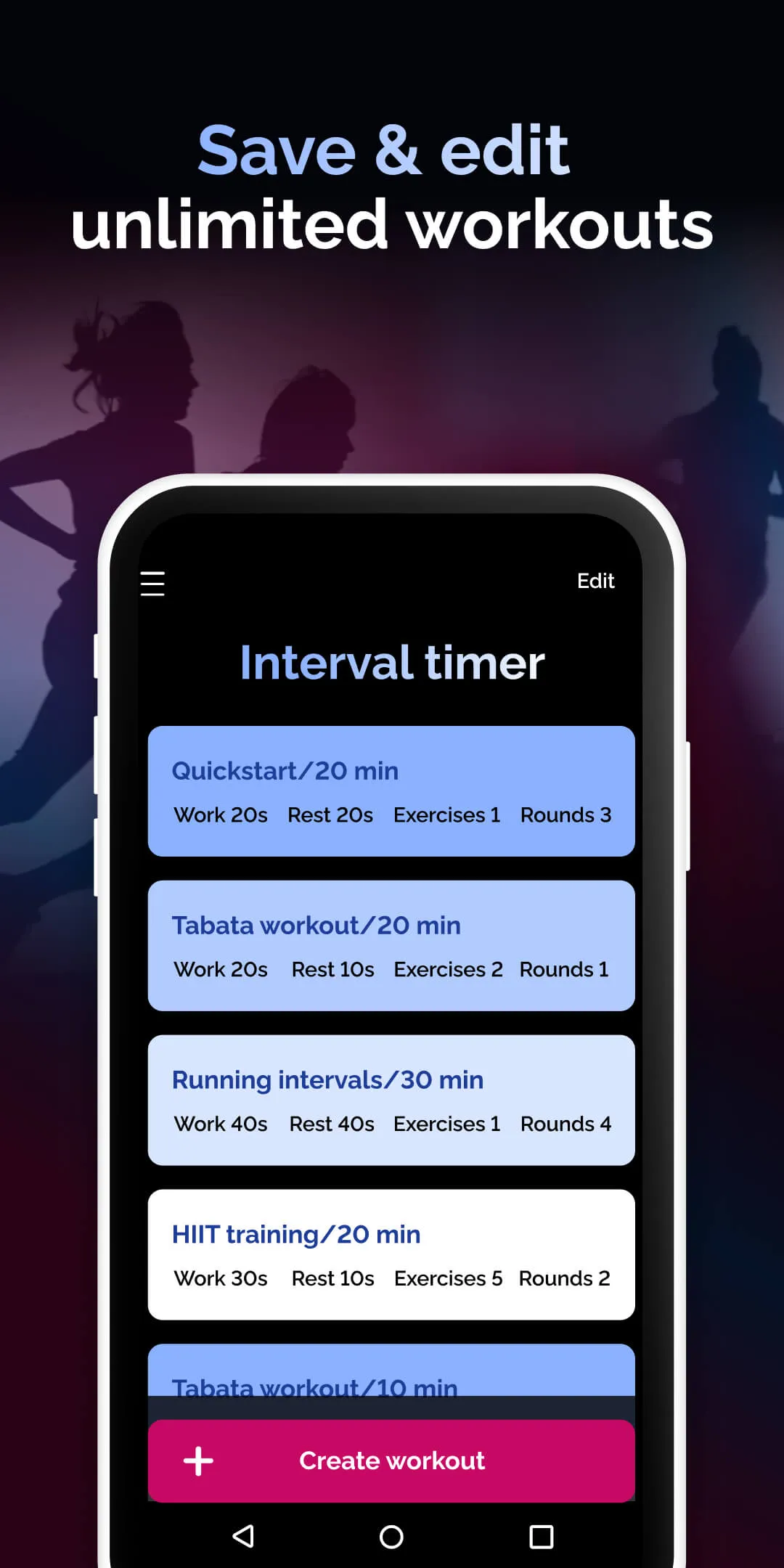 Essential Interval Timer HIIT | Indus Appstore | Screenshot