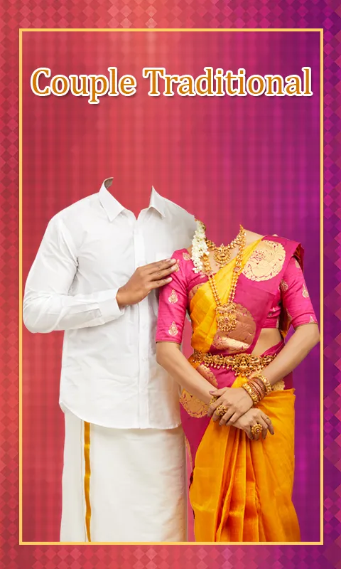 Couple Traditional Photo Suit | Indus Appstore | Screenshot