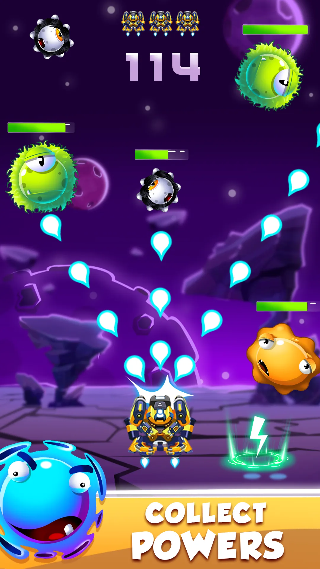 Droid O - Space Shooter Games | Indus Appstore | Screenshot