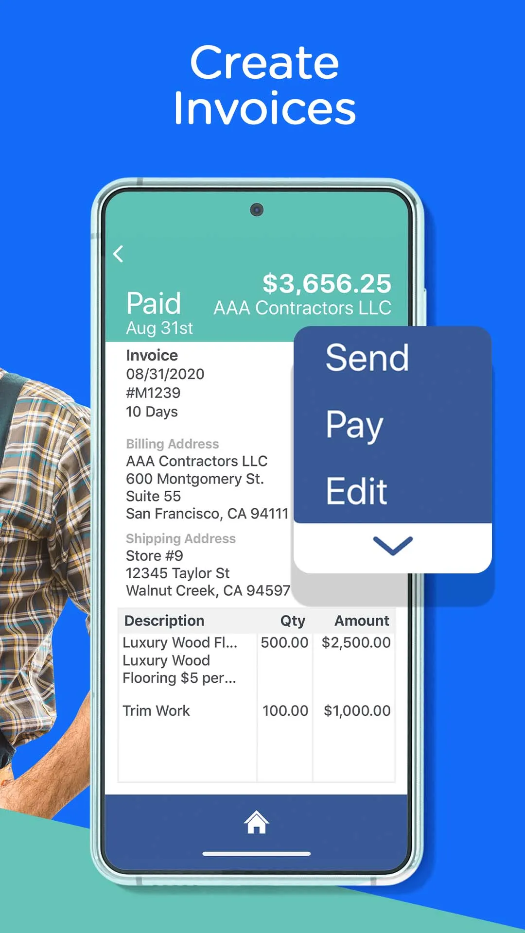 Invoice ASAP: Mobile Invoicing | Indus Appstore | Screenshot