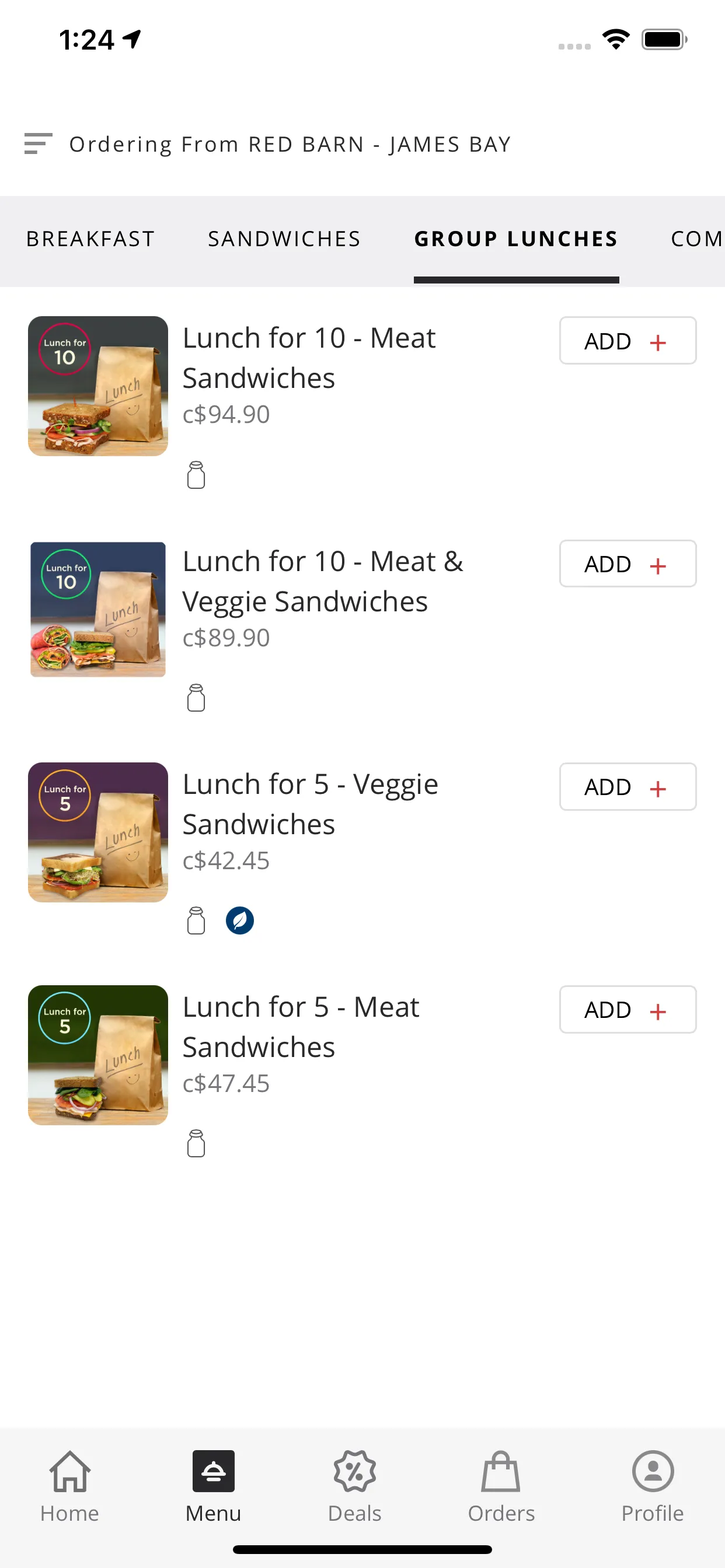 RED BARN MARKET SANDWICHES | Indus Appstore | Screenshot