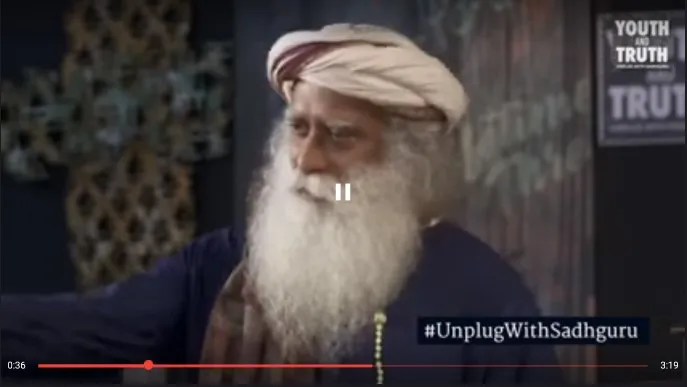 Gurus TV: Sadhguru | Indus Appstore | Screenshot