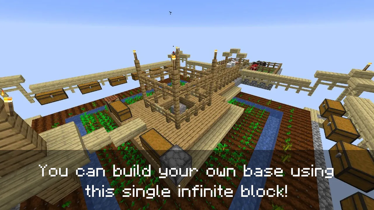 One block survival for MCPE | Indus Appstore | Screenshot