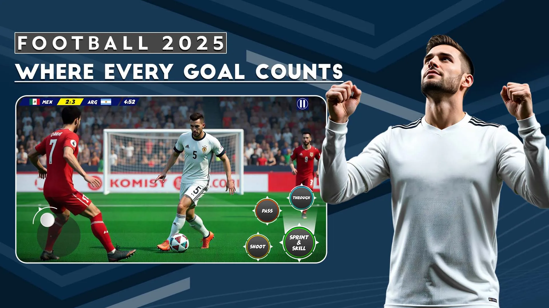 Football 2025 Fun Soccer Games | Indus Appstore | Screenshot