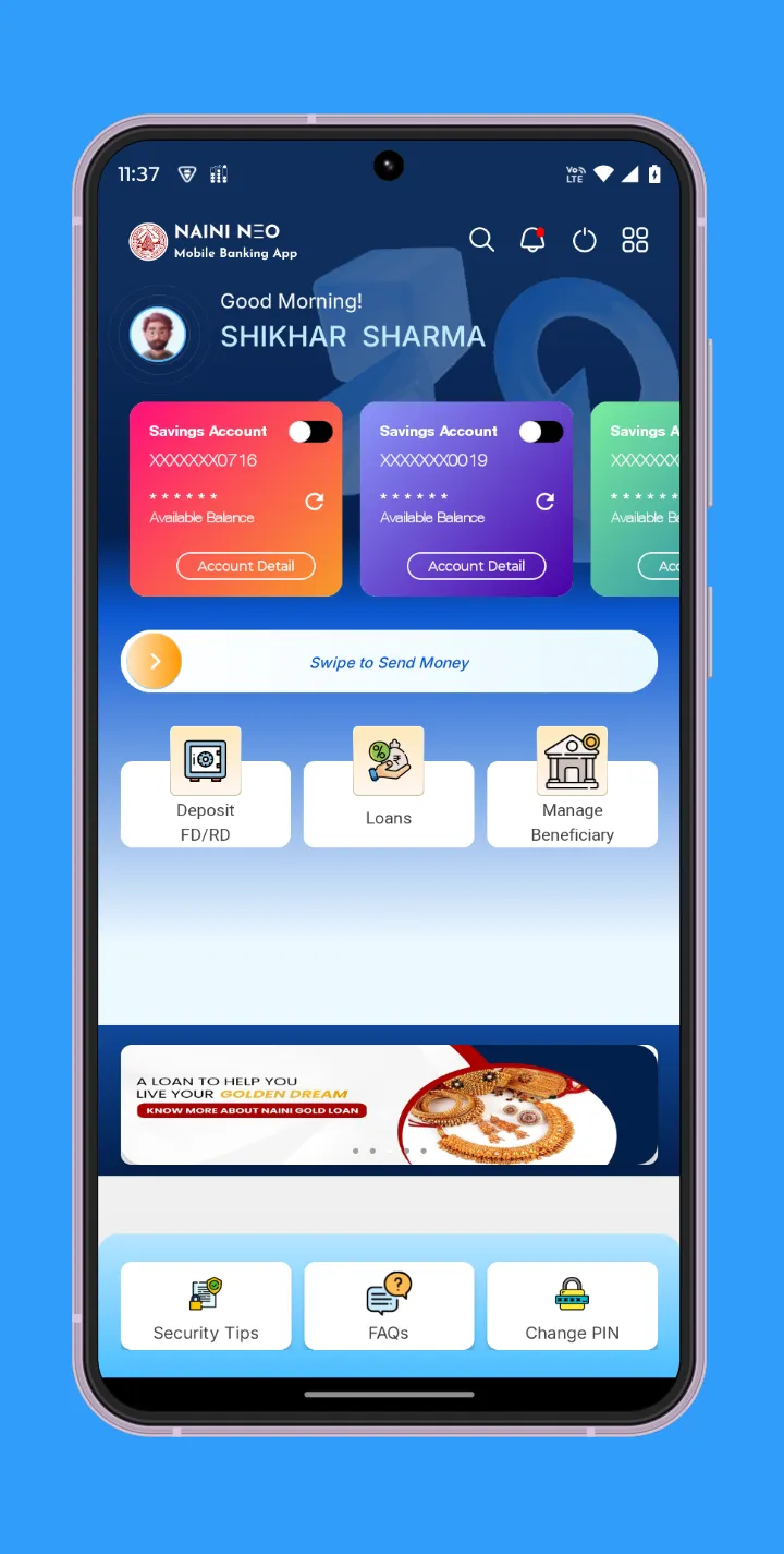 NAINI NEO: Nainital Bank App | Indus Appstore | Screenshot