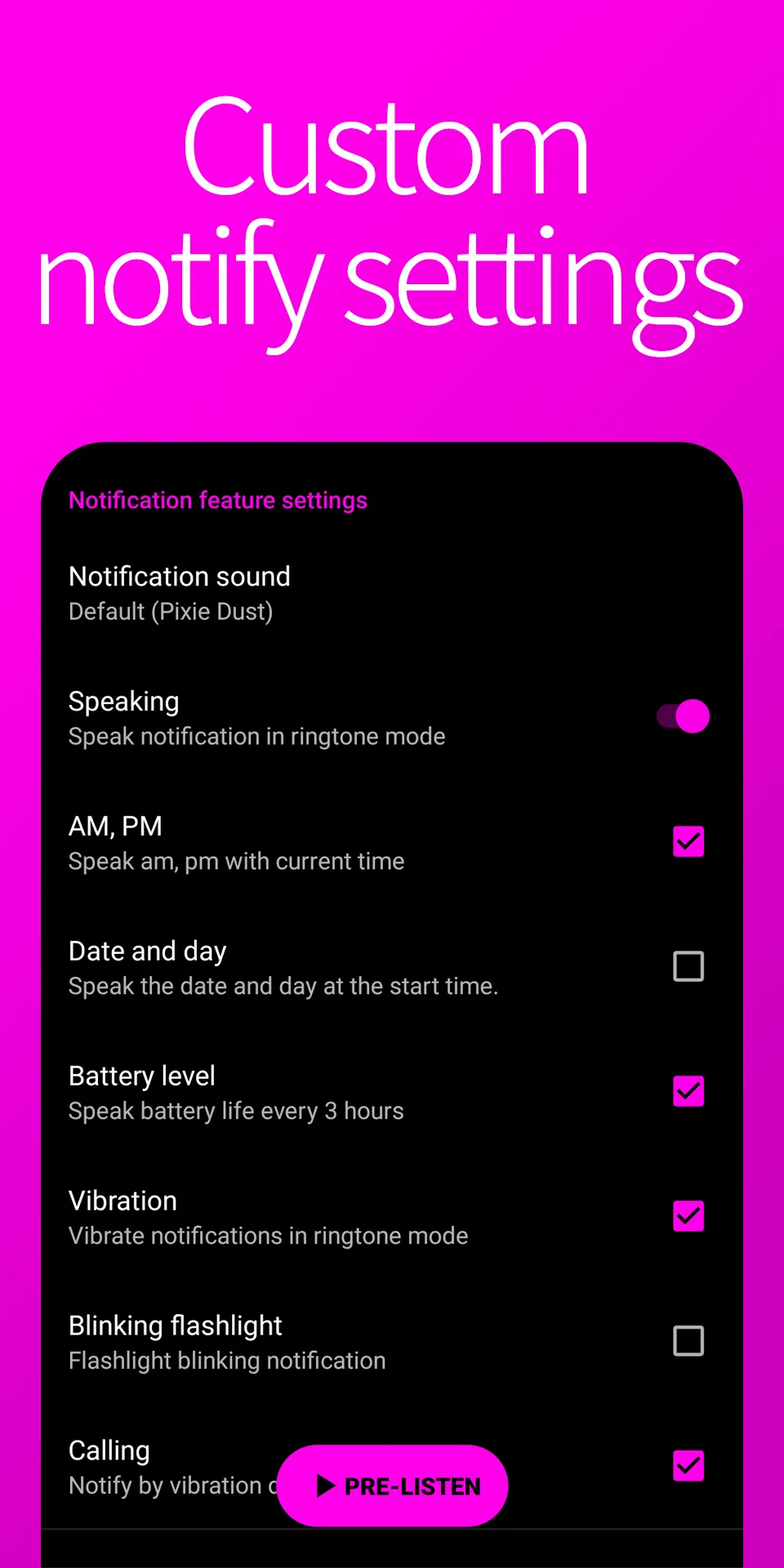 Speaking Clock: Hourly alarm | Indus Appstore | Screenshot