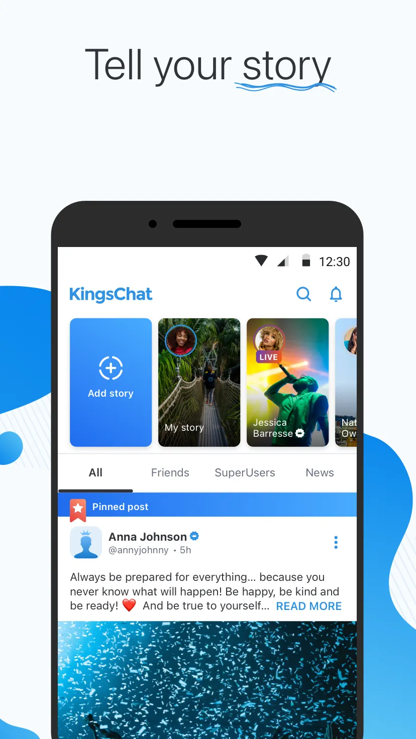 KingsChat | Indus Appstore | Screenshot