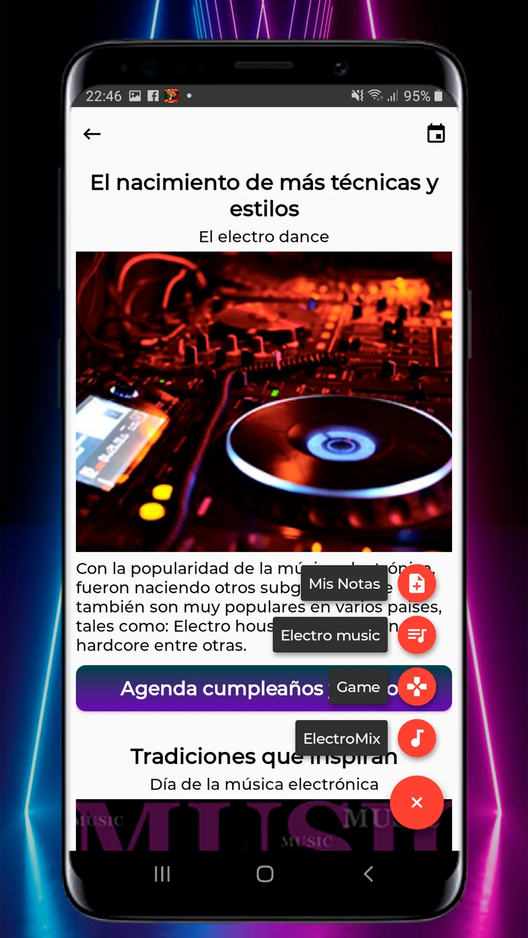 Música Electrónica | Indus Appstore | Screenshot