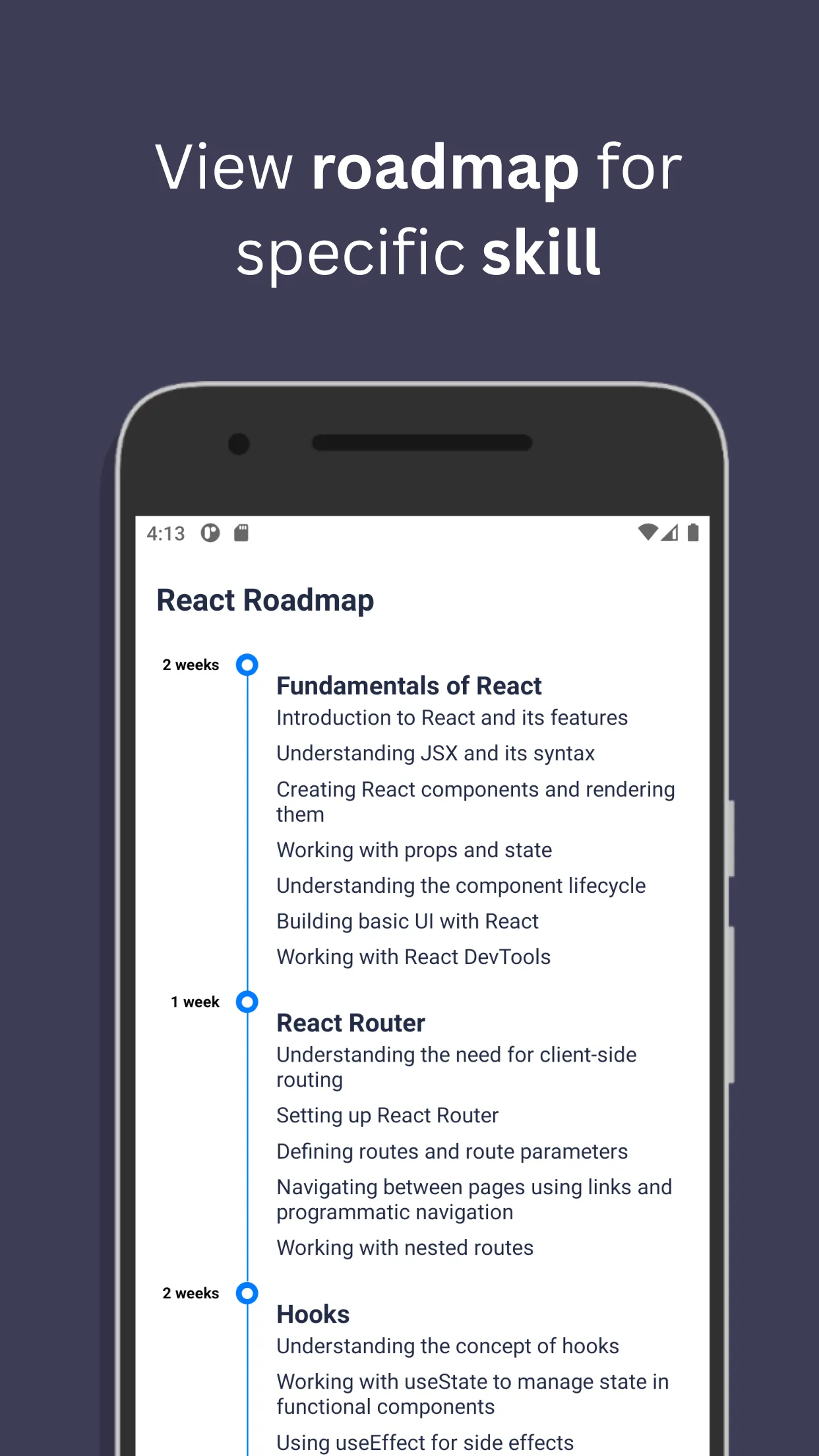 Dev World Roadmap | Indus Appstore | Screenshot