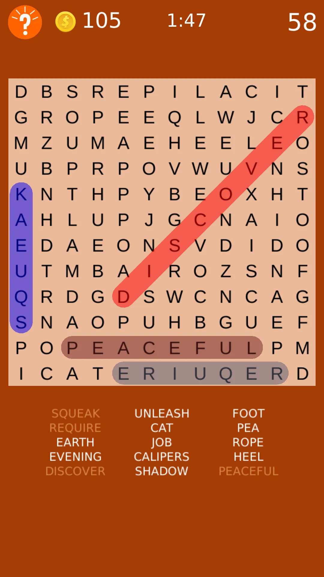 Word Search Puzzles | Indus Appstore | Screenshot