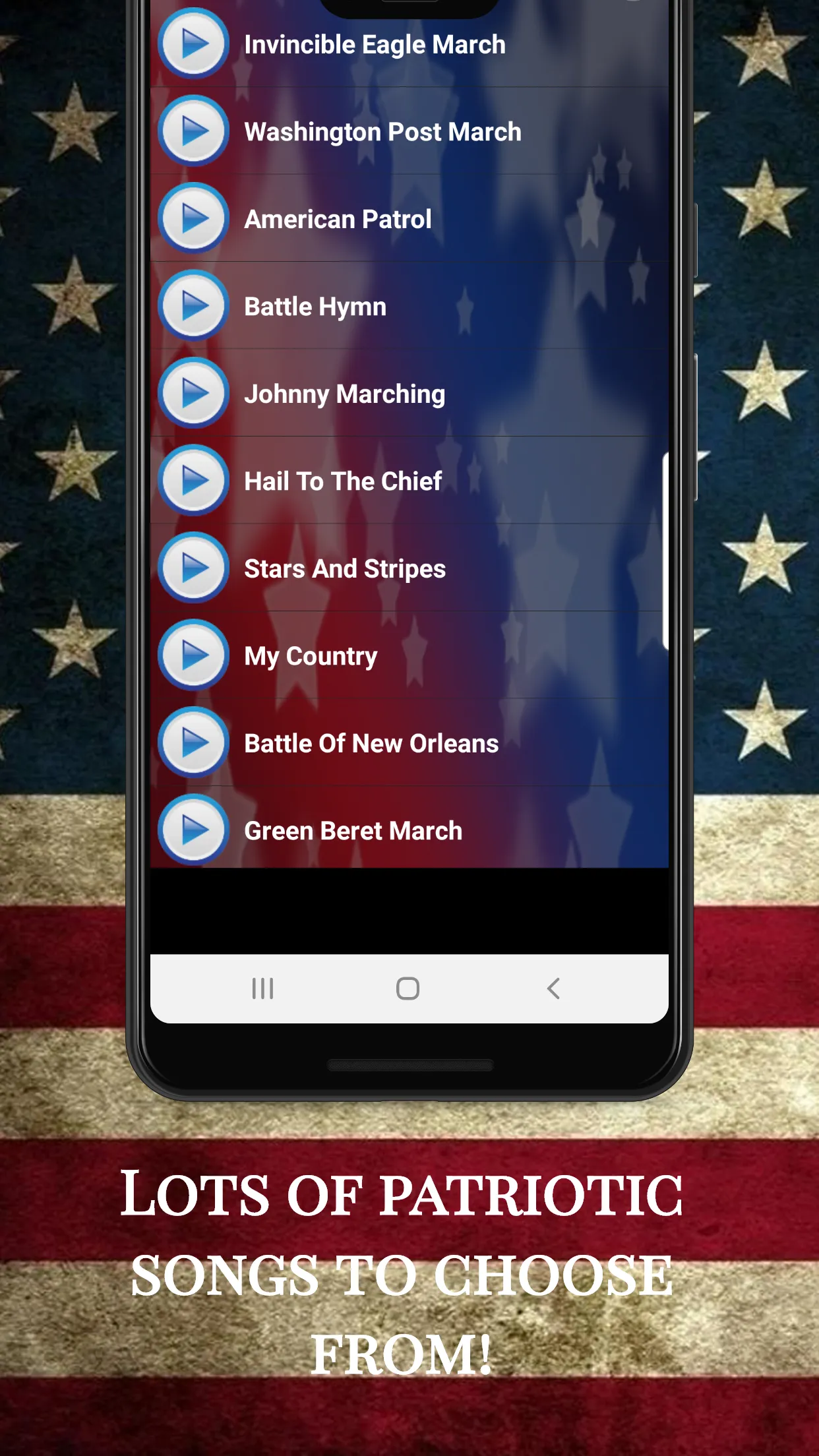 American Ringtones | Indus Appstore | Screenshot