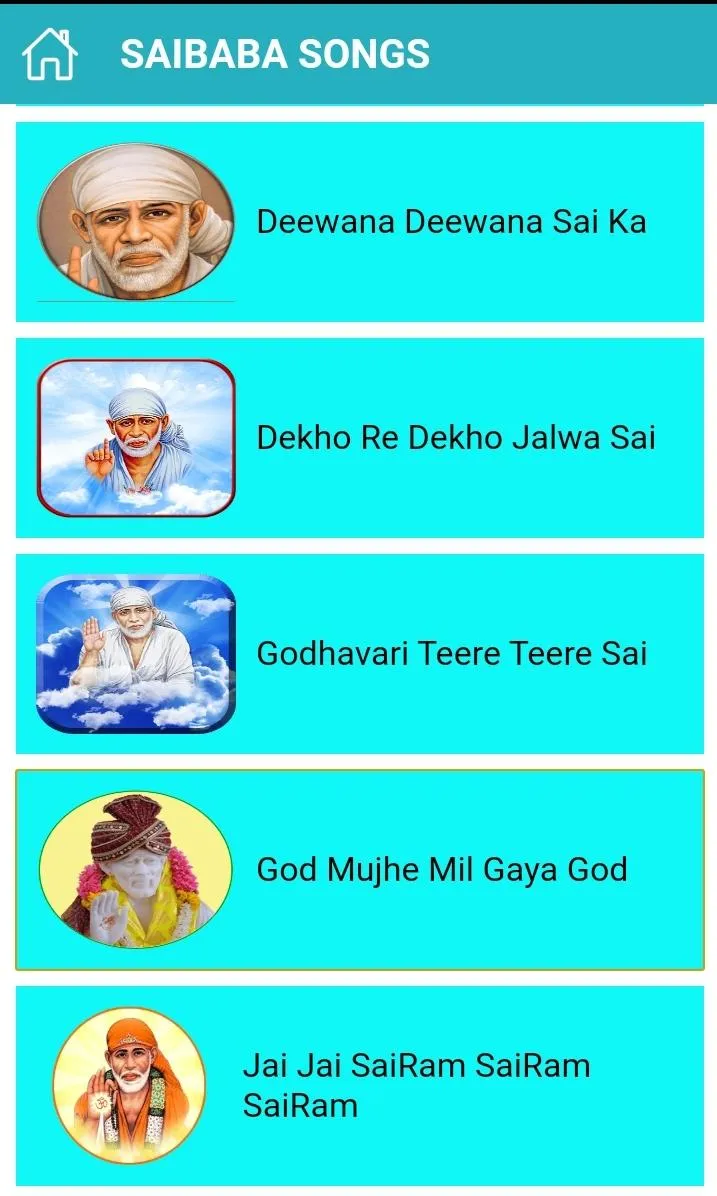 Sai Baba Songs Hindi | Indus Appstore | Screenshot