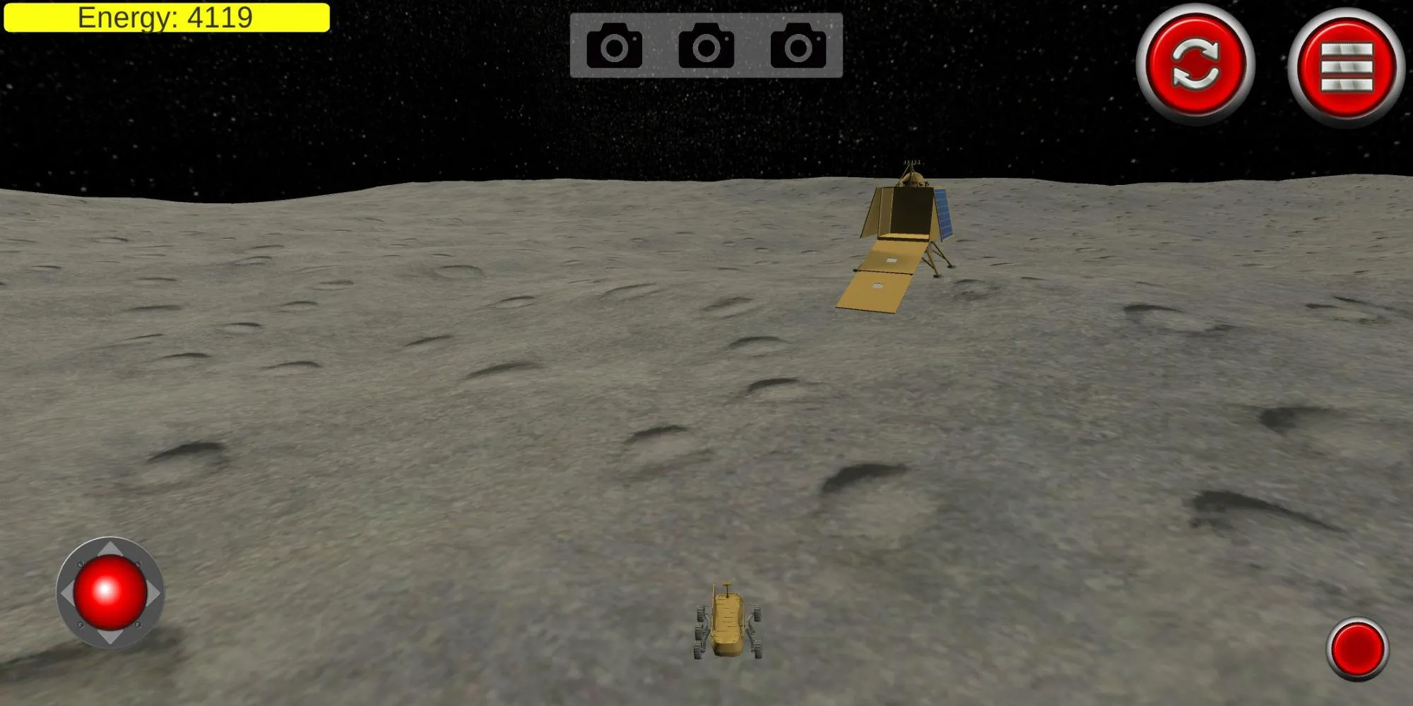 Chandrayaan Space Simulator | Indus Appstore | Screenshot