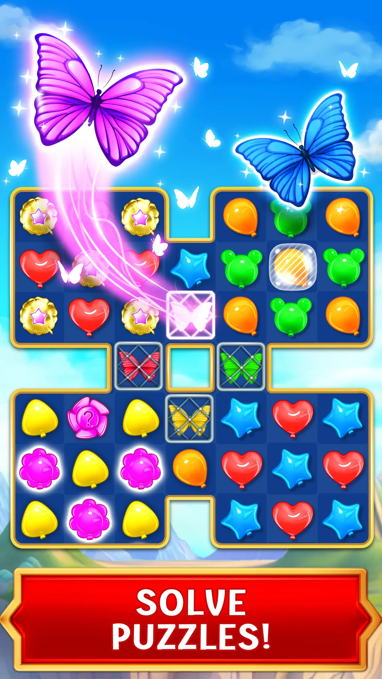 Balloon Pop: Match 3 Games | Indus Appstore | Screenshot