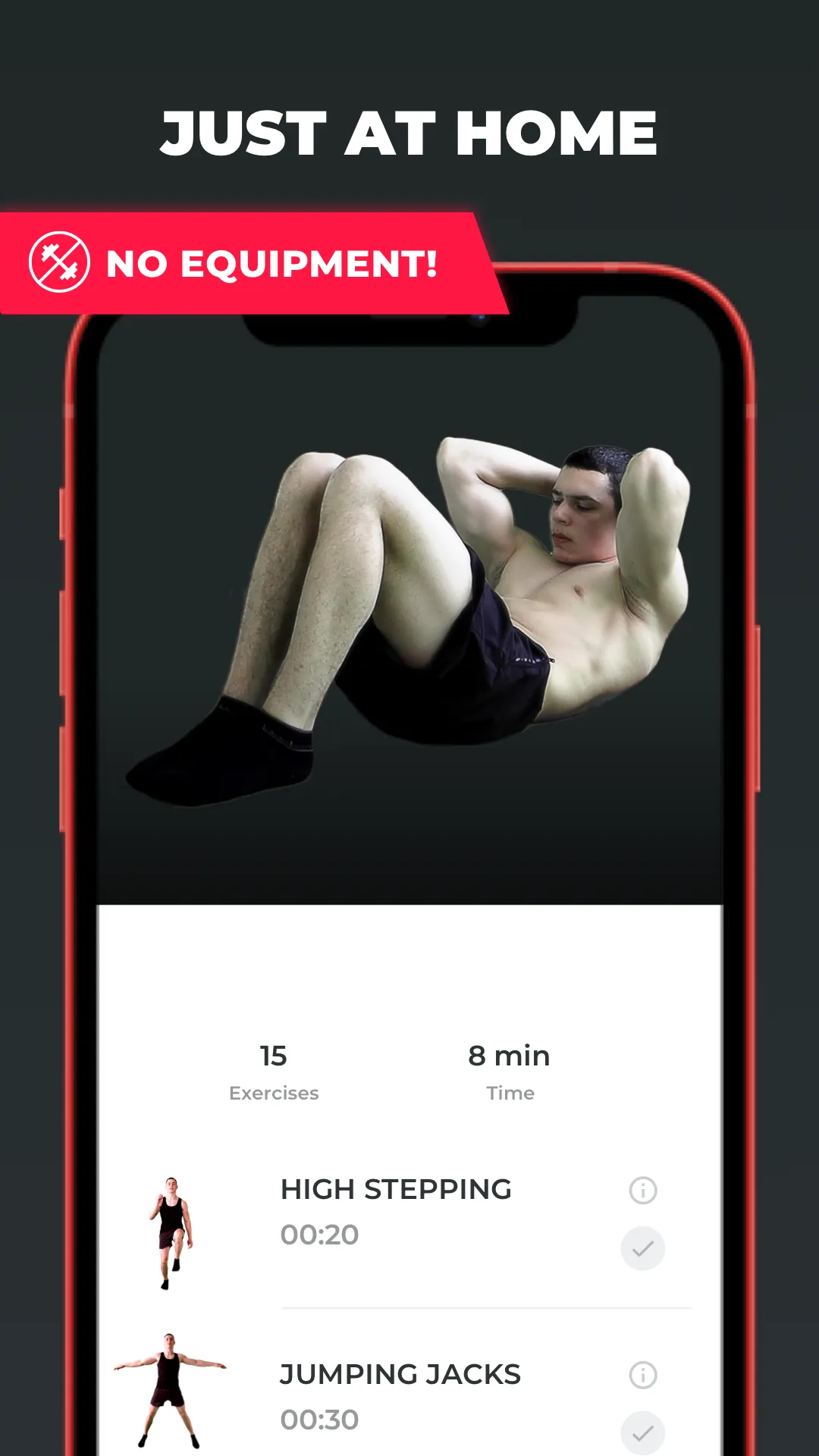 Six Pack Abs: 15 minutes daily | Indus Appstore | Screenshot