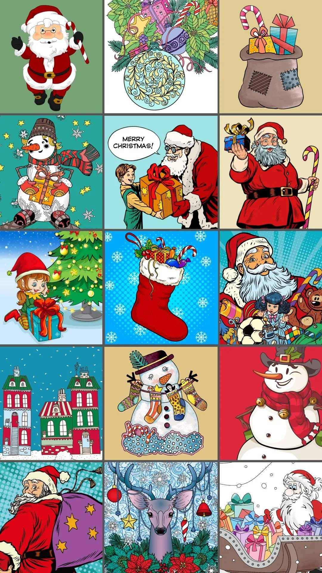 2022  Christmas Coloring Book | Indus Appstore | Screenshot