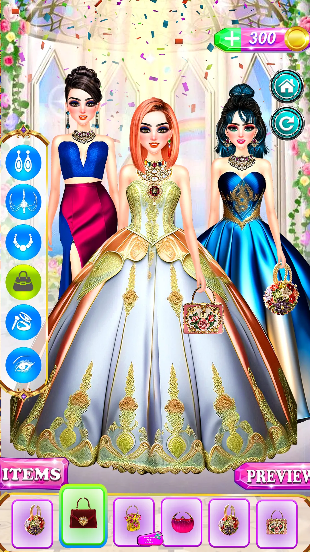 Fashion Bride Dress Up Game | Indus Appstore | Screenshot