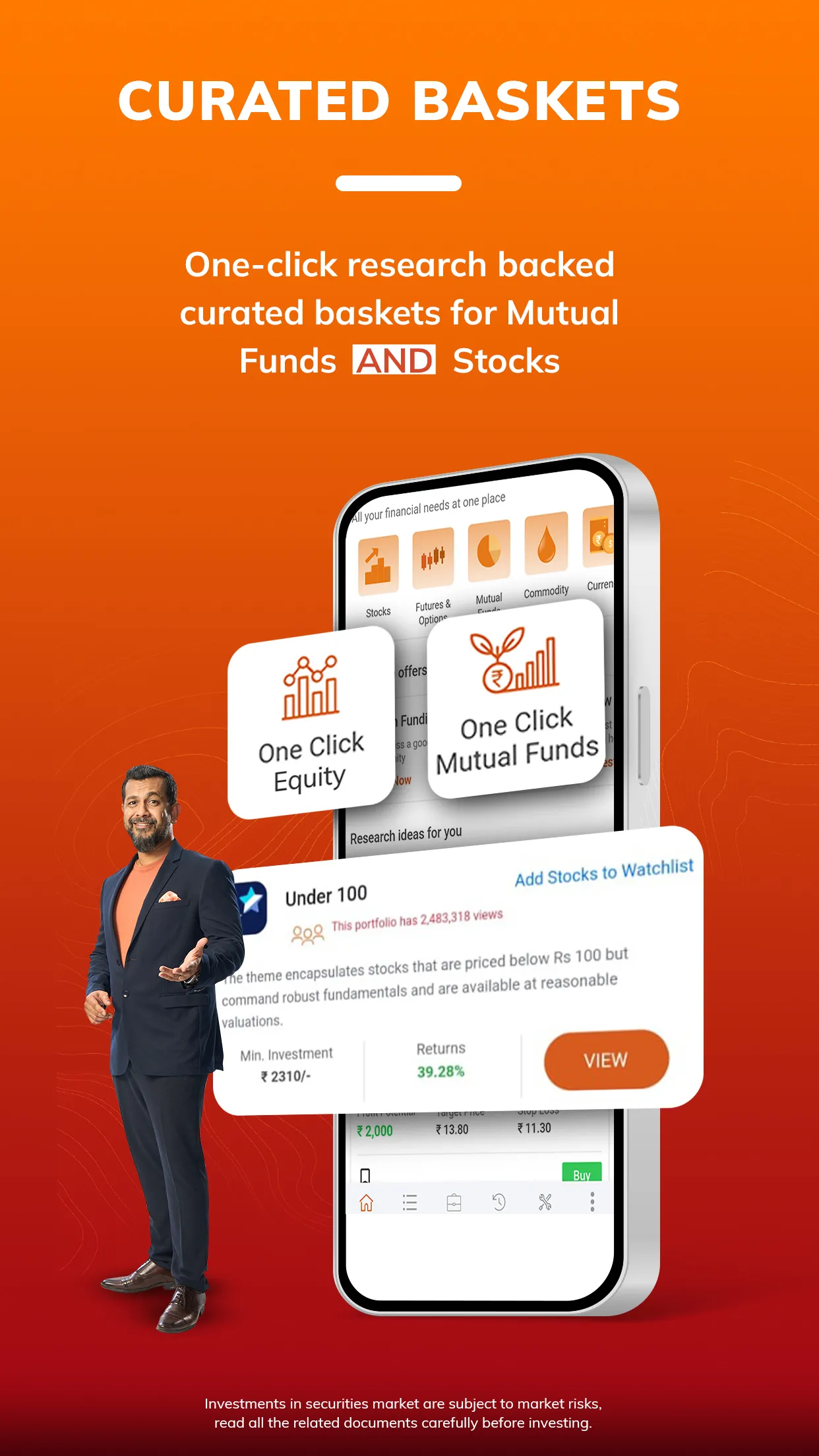 ICICIDirect: Stocks F&O MF IPO | Indus Appstore | Screenshot