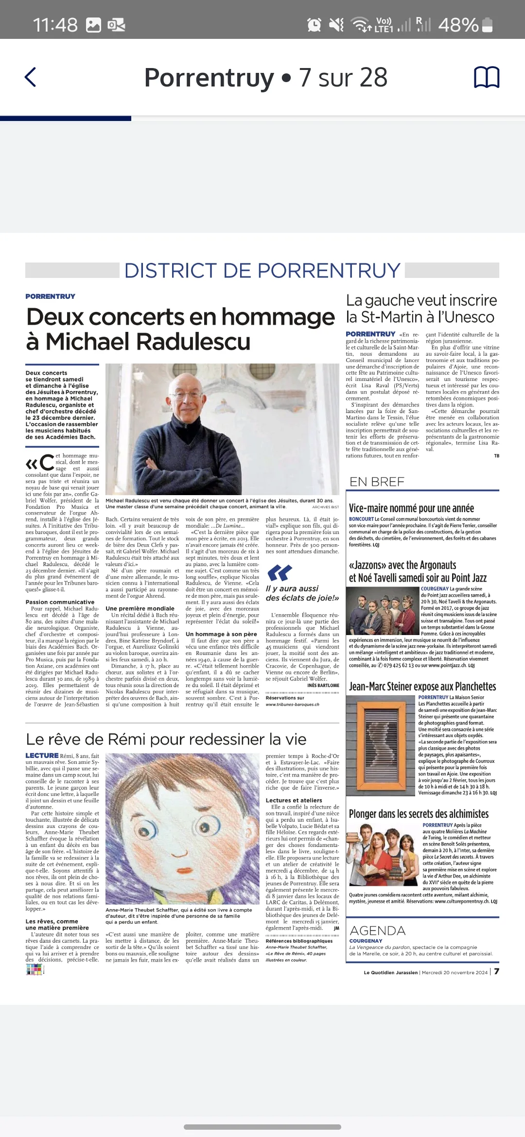 Le Quotidien Jurassien | Indus Appstore | Screenshot