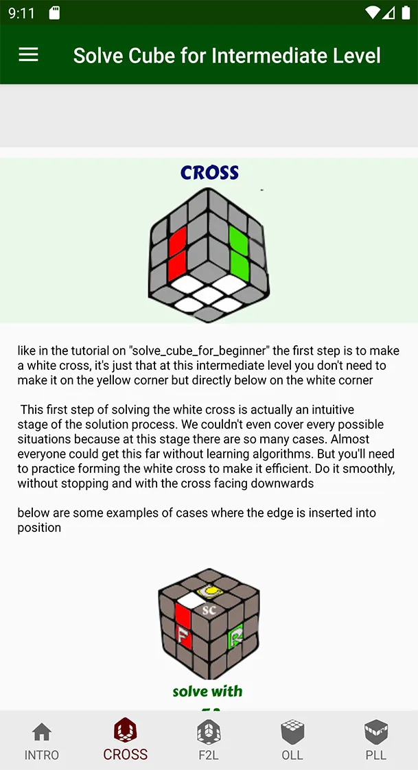 Solve Cube for Intermediate | Indus Appstore | Screenshot