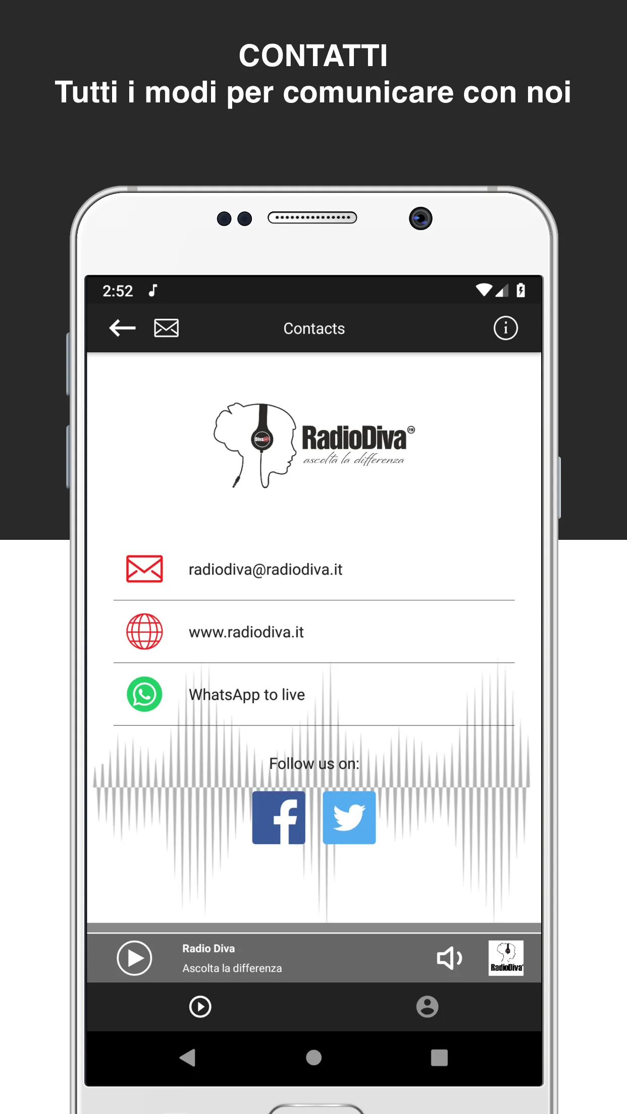 Radio Diva | Indus Appstore | Screenshot