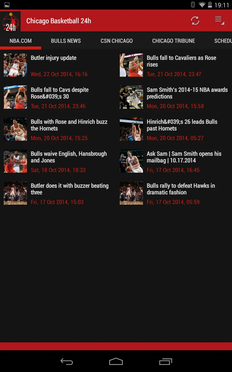 Chicago Basketball 24h | Indus Appstore | Screenshot