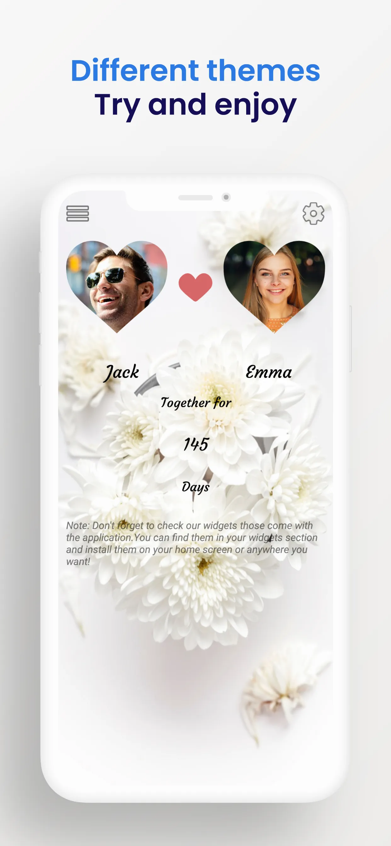 Love Day: Relationship Counter | Indus Appstore | Screenshot