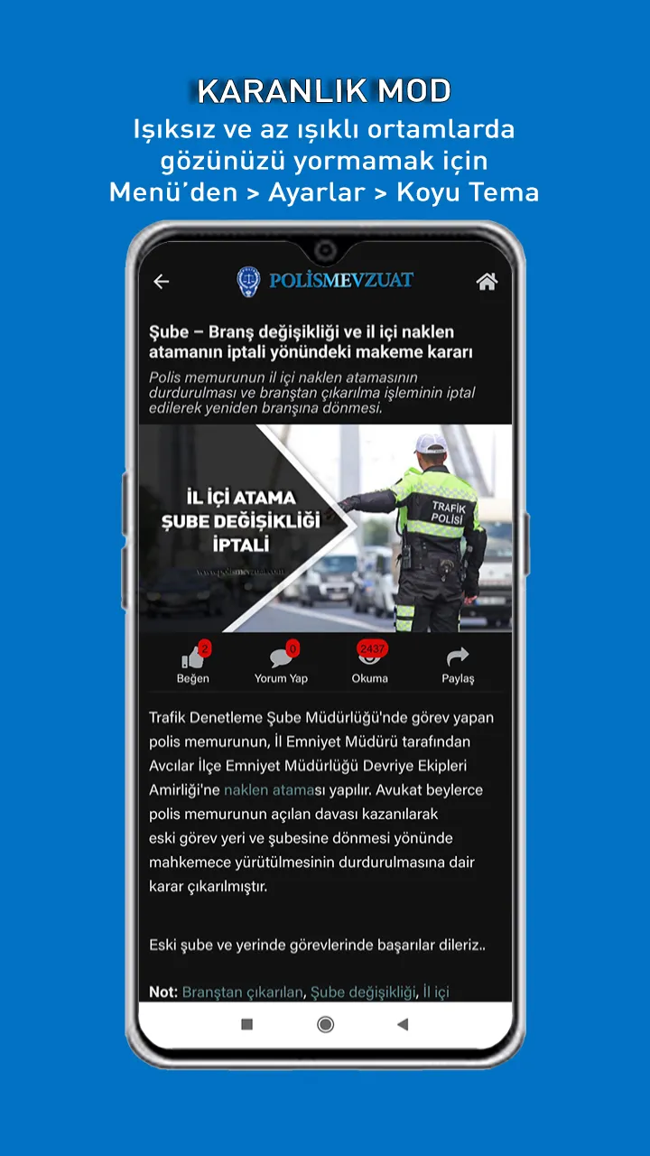 Polis Mevzuat | Indus Appstore | Screenshot